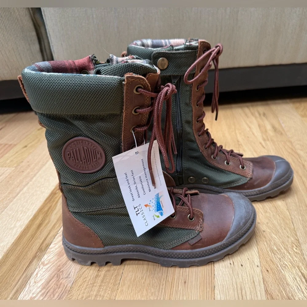 Palladium Pampa Tactical Boots Women Size 7.5 - Picture 4 of 15